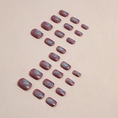 24pcs/Set Press On Nails W1433