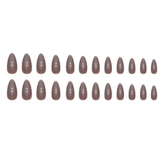 24pcs/Set Press On Nails W1326