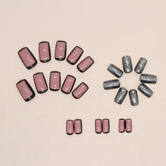 24pcs/Set Press On Nails W794