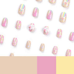 24pcs/Set Press On NailsJP2838