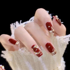24pcs/Set Press On Nails Z552