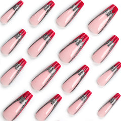 24pcs/Set Press On Nails JP3050