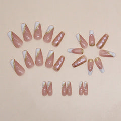 24pcs/Set Press On Nails W1479