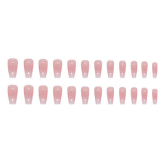 24pcs/Set Press On Nails W1219