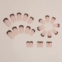 24pcs/Set Press On Nails W1437