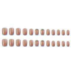 24pcs/Set Press On Nails DZ129