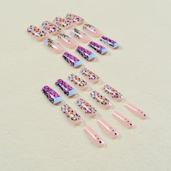 24pcs/Set Press On Nails SN105