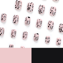 24pcs/Set Press On Nails JP2871