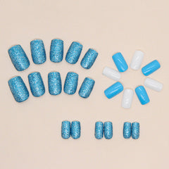 24pcs/Set Press On Nails W549