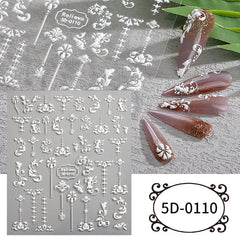 Nail Art Stickers 5D-0110