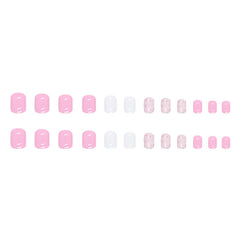 24pcs/Set Press On Nails W577
