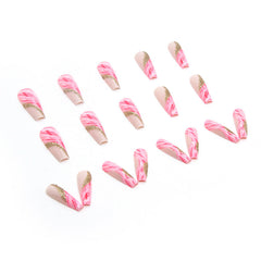 24pcs/Set Press On Nails W204