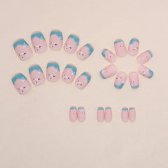 24pcs/Set Press On Nails W1169