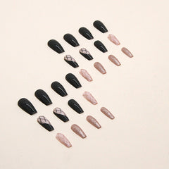 24pcs/Set Press On Nails W311