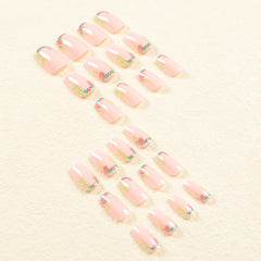 24pcs/Set Press On Nails SN158