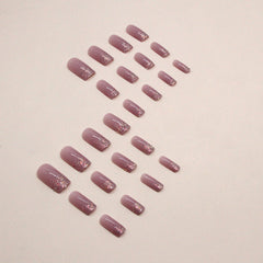 24pcs/Set Press On Nails W1229