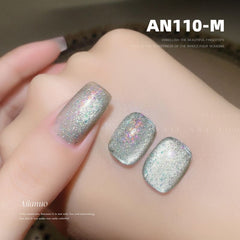 Mirror Multi-Color Cat Eye Nail Polish
