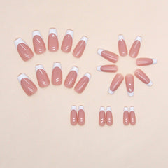 24pcs/Set Press On Nails W1138