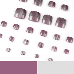 Press On Toe nails Set 24pcs/set JP2311