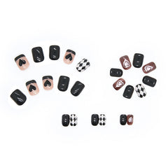 24pcs/Set Press On Nails R659