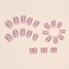 24pcs/Set Press On Nails W950