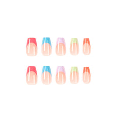 24pcs/Set Press On Nails JP2021