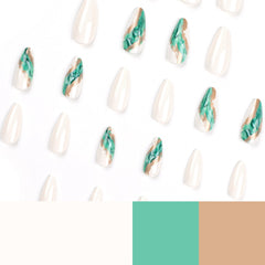 24pcs/Set Press On Nails JP2809