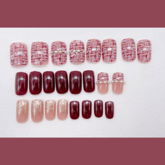 24pcs/Set Press On Nails KX-100133