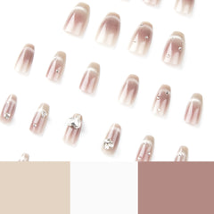 24pcs/Set Press On Nails E135 & JP2651