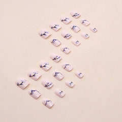 24pcs/Set Press On Nails W1048