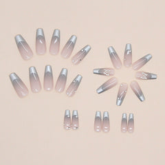 24pcs/Set Press On Nails Z720