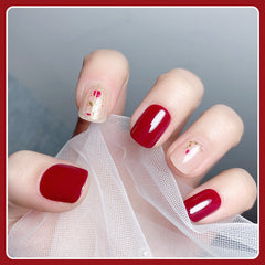 Nnatural & Flexible Press On Nails 24PCS/set HS-113 best seller