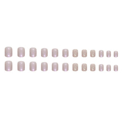 24pcs/Set Press On Nails W1375