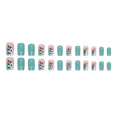 24pcs/Set Press On Nails W713