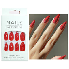 24pcs/Set Press On Nails JIA#438