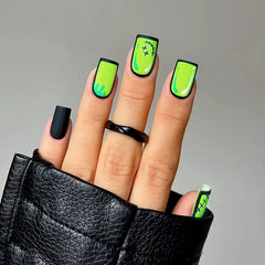 24pcs/Set Press On Nails W301