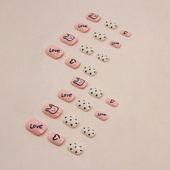 Mini Press On Nails 24pcs/Set K003