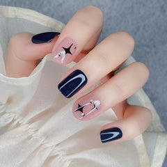 Nnatural & Flexible Press On Nails 24PCS/set HS-514 best seller