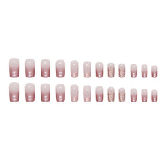 24pcs/Set Press On Nails W1023