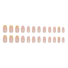 24pcs/Set Press On Nails W1319