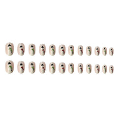 24pcs/Set Press On Nails Z120