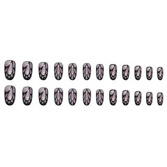 24pcs/Set Press On Nails W1250