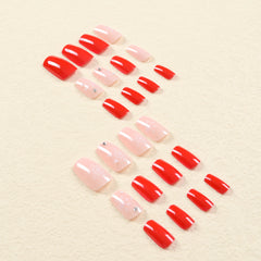 24pcs/Set Press On Nails JF0733