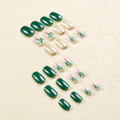 24pcs/Set Press On Nails JF0730