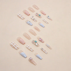 24pcs/Set Press On Nails Z797