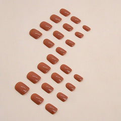 24pcs/Set Press On Nails CF031