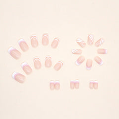 24pcs/Set Press On Nails W318