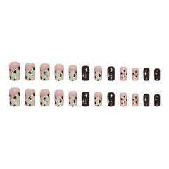 24pcs/Set Press On Nails R824