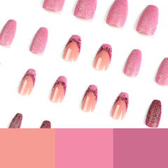 24pcs/Set Press On Nails JP2354