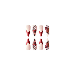 24pcs/Set Press On Nails Z297